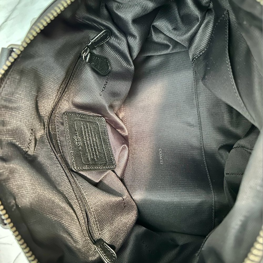 Coach Grain Leather Rhyder Satchel - Picture 8 of 8